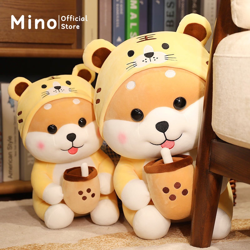 Gấu Bông Hổ Mập Cute Dạng Cosplay Chó Corgi Đáng Yêu Năm 2022 MINO STORE TH113