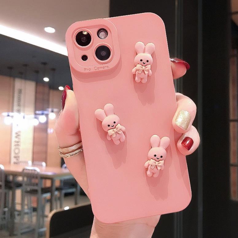 Ốp lưng iphone gắn chamr Phong Cách Hàn Quốc  iphone 13 Pro Max 12 11 Pro Max XS Xsmax 7plus 8plus DT13
