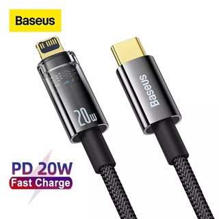 Cáp tự ngắt C to Lightning 20W Baseus Explorer Series