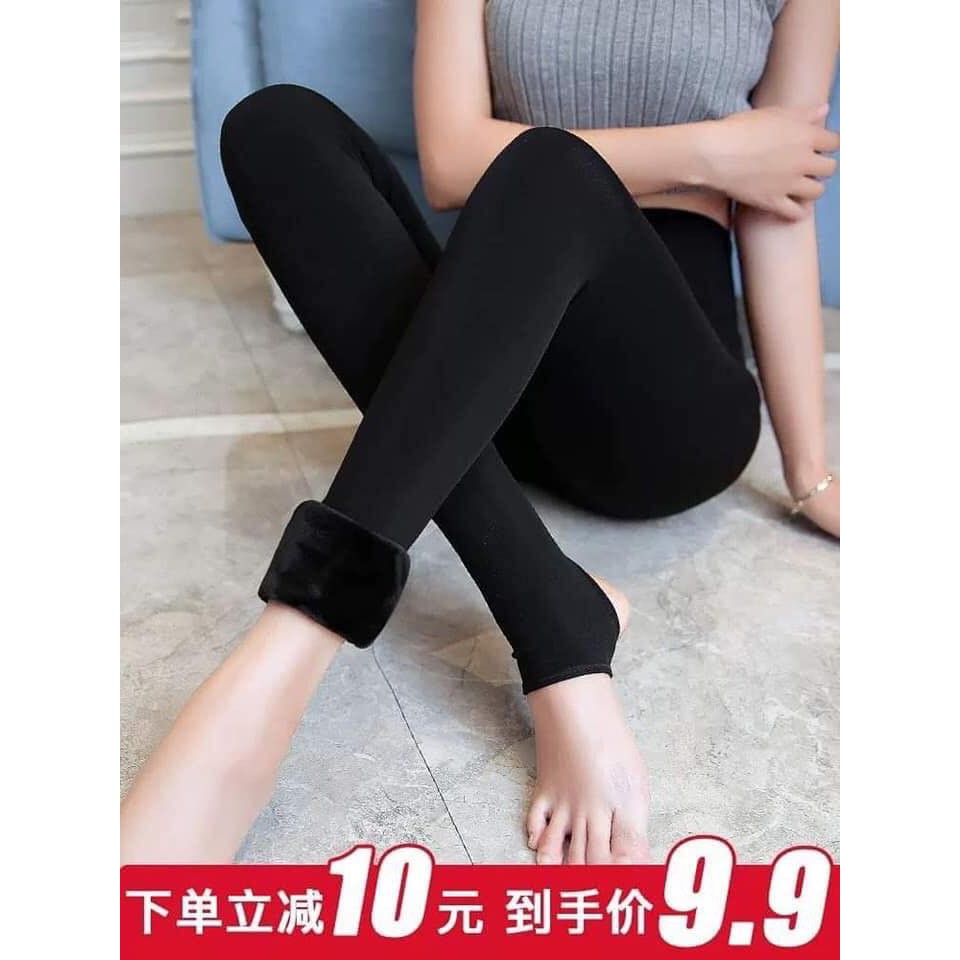 Quần LEGGING lót lông siêu mềm