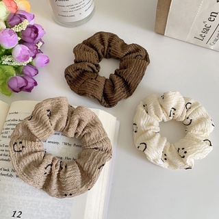 Dây Cột Tóc Hình Mặt Cười Phong Cách Hàn Quốc Thời Trang Cho Nữ