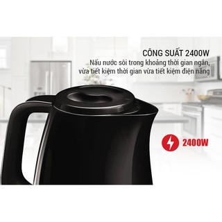 Ấm Siêu Tốc Cao Cấp TEFAL 1.7L 2400W