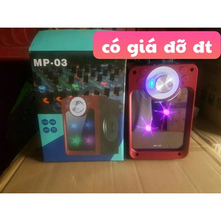 Loa xách tay karaoke bluetooth mp03 kèm micro dây