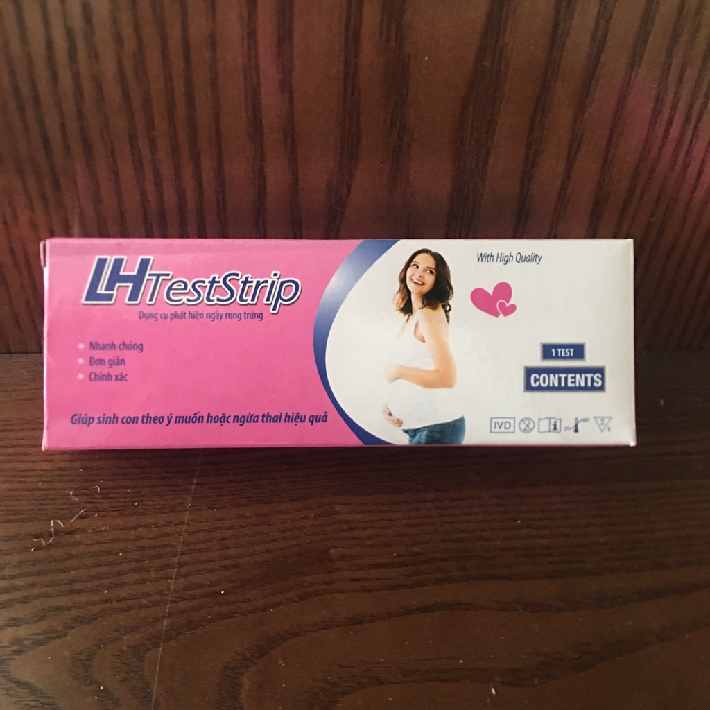 Que thử rụng trứng LH Test Strip nhanh chóng, chính xác, đơn giản, giúp sinh con theo ý muốn hoặc ngừa thai hiệu quả