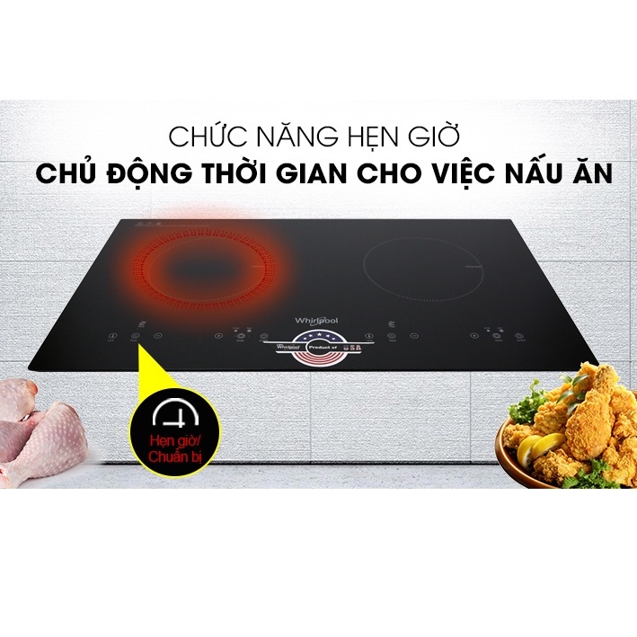 Bếp hồng ngoại đôi Whirlpool ACT752/BLV