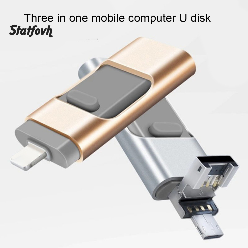 Ổ Đĩa Usb 3.0 Otg 3 Trong 1 Yo 8 / 16 / 32 / 64g | BigBuy360 - bigbuy360.vn