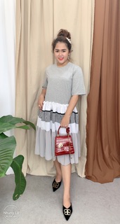 Bigsize Đầm suông đuôi cá D42