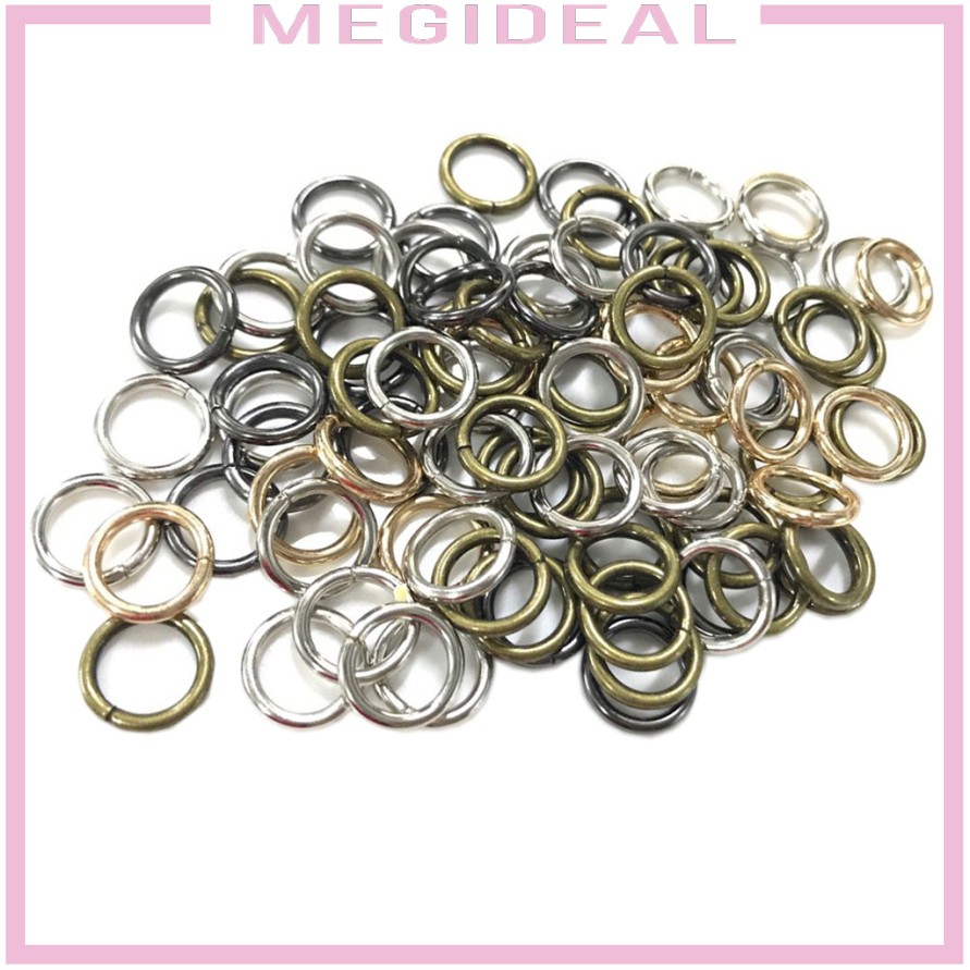 50pcs 13mm Round Jewellery Open Jump Rings Connector Beading DIY accesories