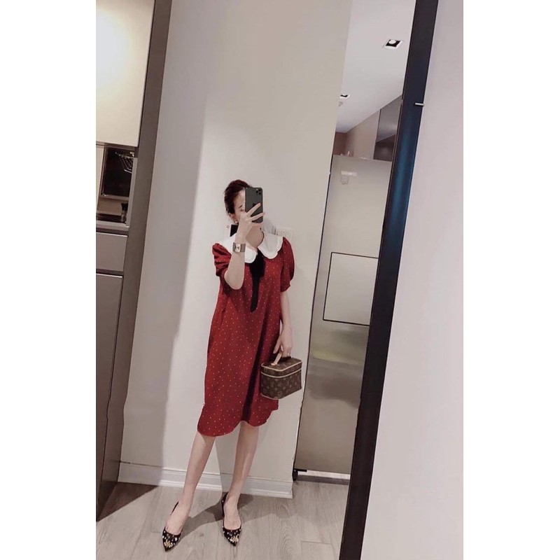 Đầm suông vải uni hàn size s