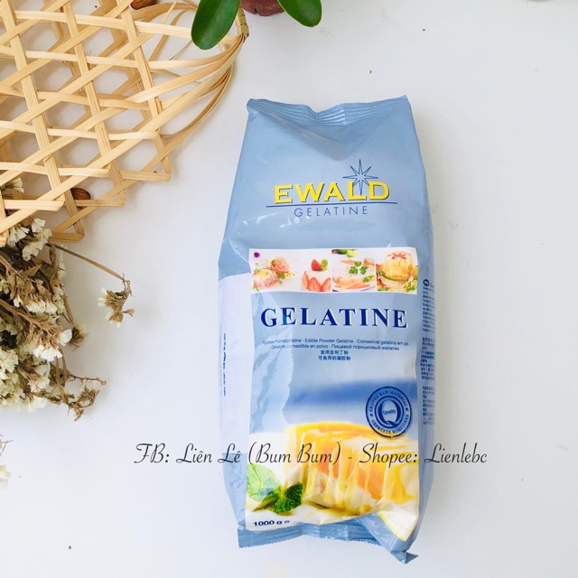 Bột Gelatine Ewald 50g- Gelatin