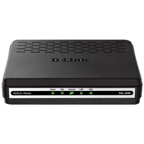 Router ADSL2/2+ DLink DSL526E Hàng chính hãng
