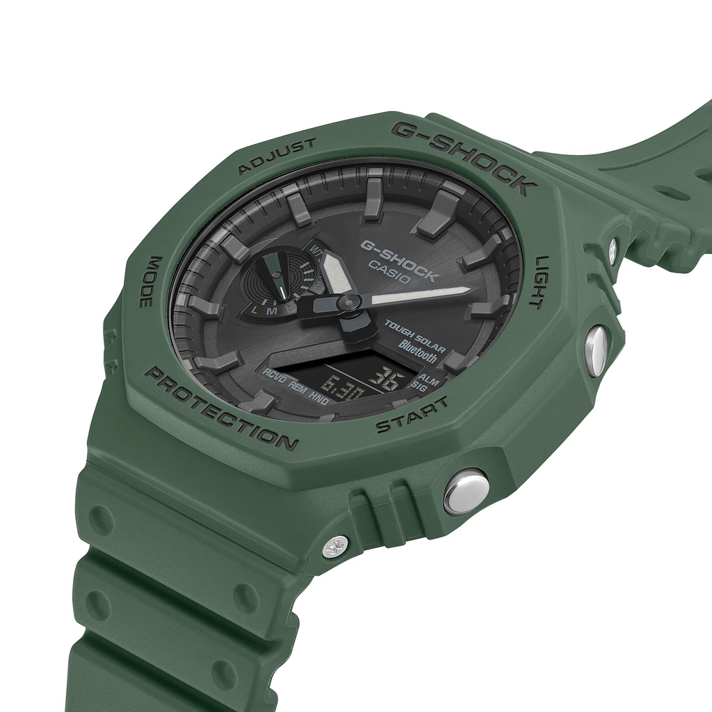 Đồng hồ nam Casio G-Shock GA-B2100-3A chống va đập, năng lượng mặt trời, Bluetooth, hàng chính hãng