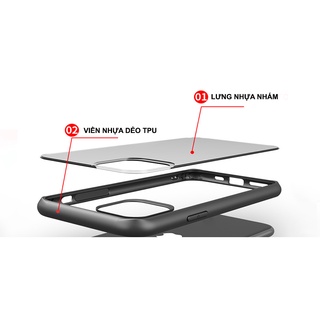 Ốp lưng nhám cho Xiaomi Redmi Note 9S/ Note 9 Pro