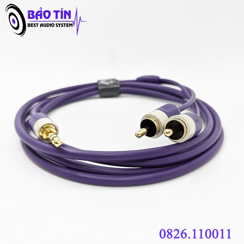 Dây Tín Hiệu Âm Thanh 3,5 Ra 2 Đầu AV Furutech Japan Chất Lượng Cao