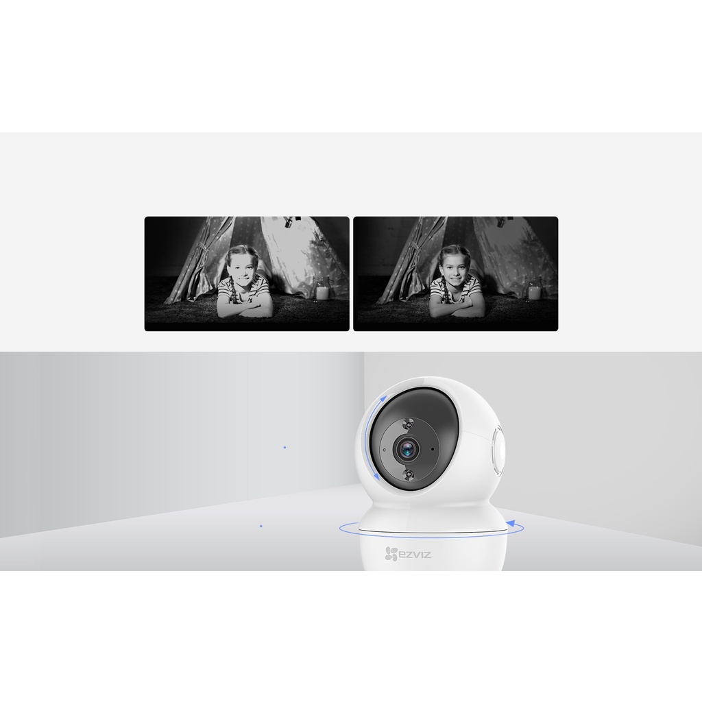 [Mẫu Mới 2021] Camera WIFI EZVIZ C6N/TY2 - 2M - 1080P[Hỗ Trợ Cổng Lan]