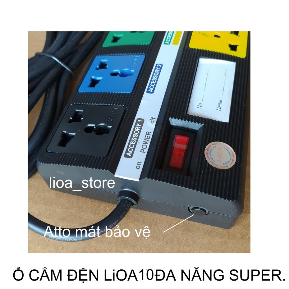 Ổ CẮM ĐIỆN LiOA 10 ĐA NĂNG SUPER