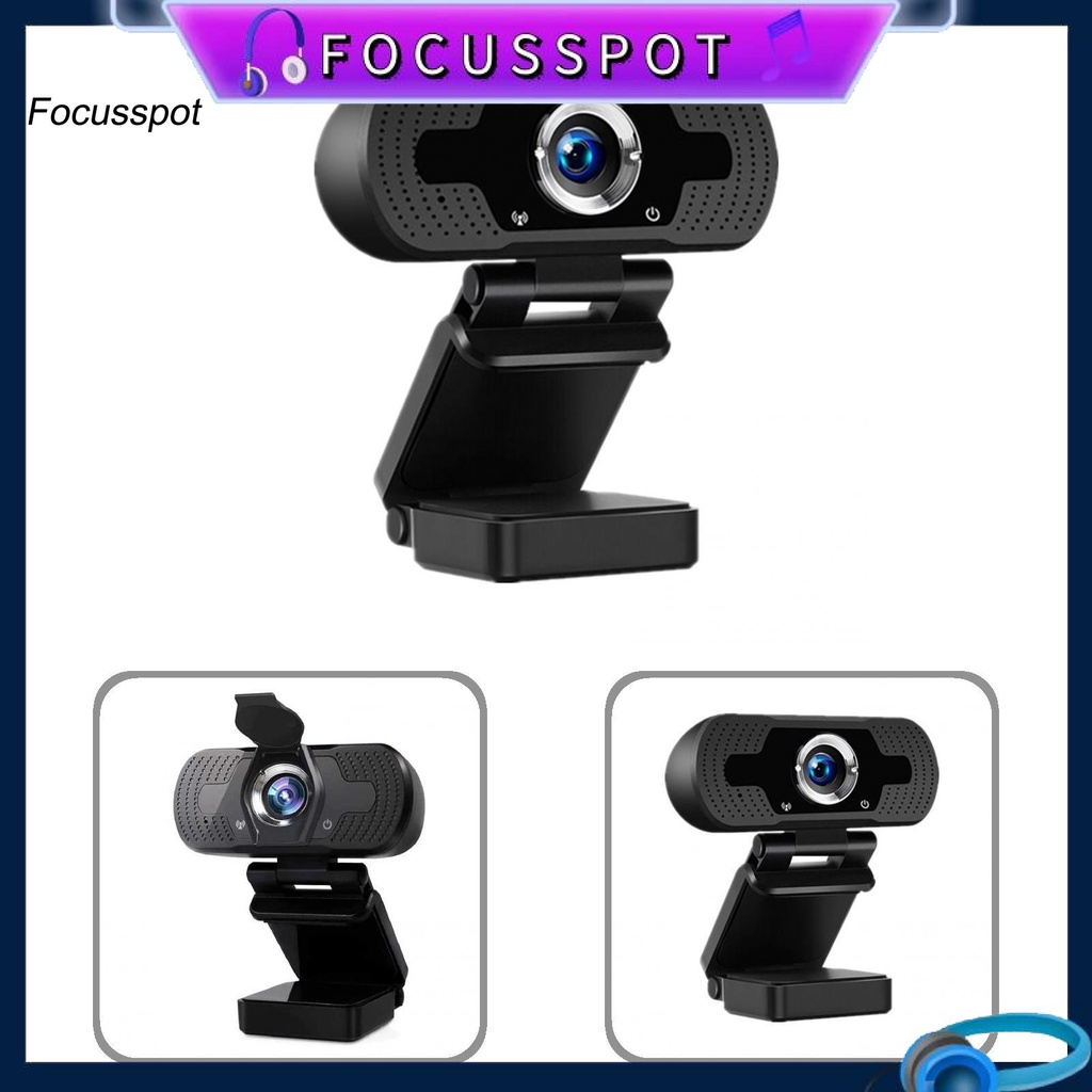 Camera HD 1080P không ổ đĩa có micro cho máy tính