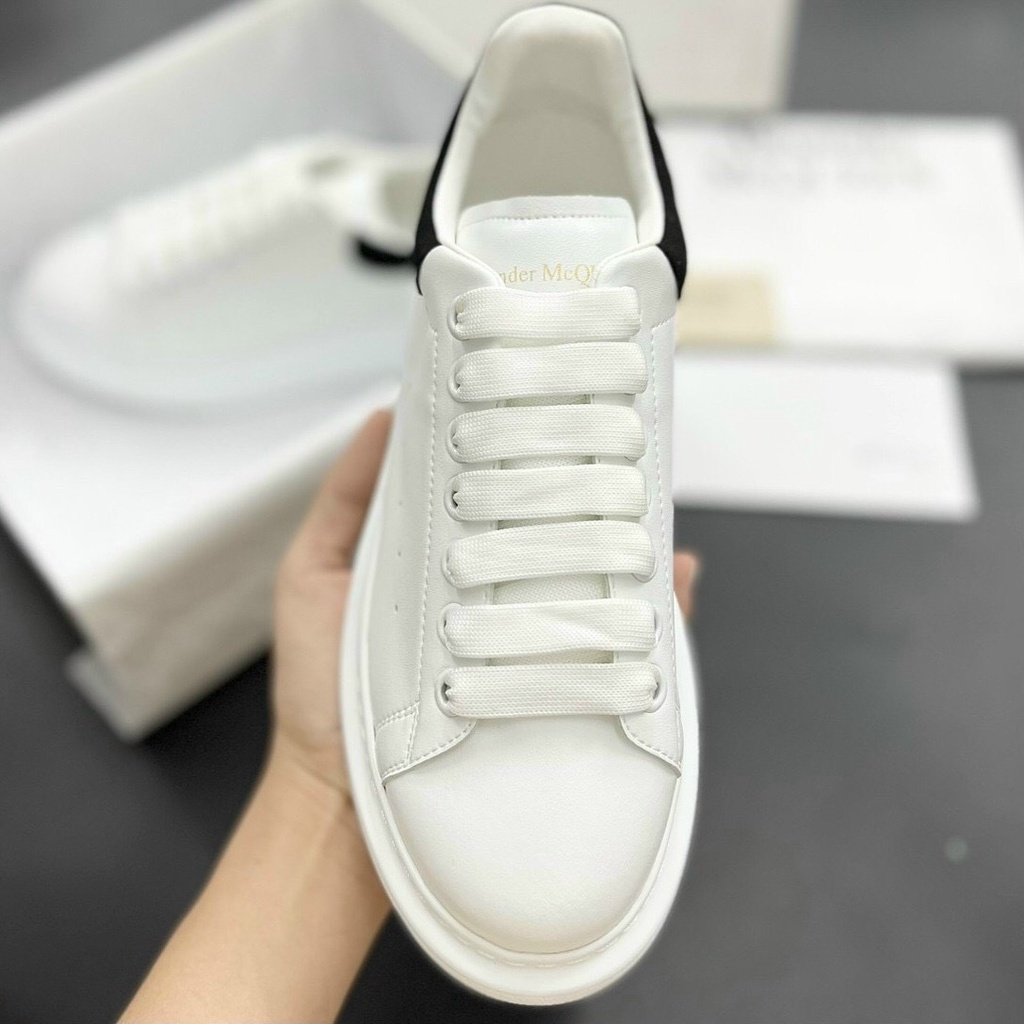 [Ảnh+Video thật][Full bill +box] Giày McQueen Gót Nhung - Giày Snearker Nam Nữ Thời Trang Cao Cấp Hottrend 2022
