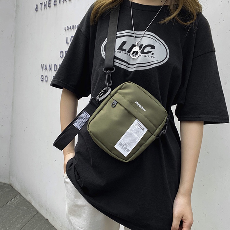 Túi Đeo Chéo nylon Siêu Nhẹ Phong Cách Hàn Quốc Cho Nam