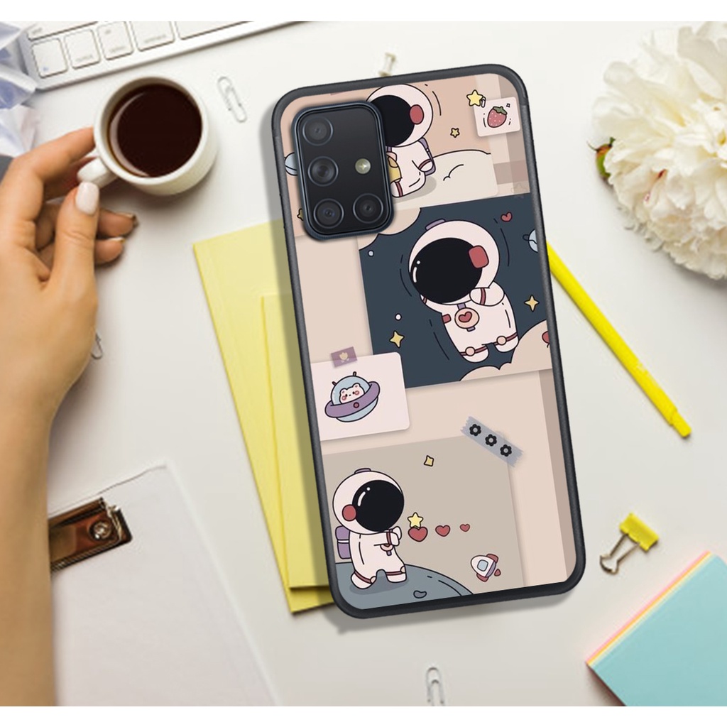 [ SIÊU HOT] ỐP LƯNG SAM-SUNG A31/A51/A71/M51/A02S  , IN HÌNH ASTRONAUT PHI-HÀNH-GIA, MÀU SẮC BẮT MẮT