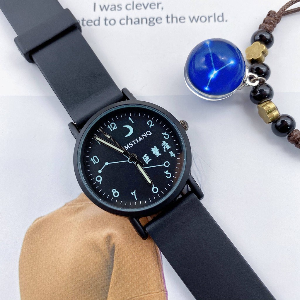 hồ đồng Đồng hồ nam và nữ sinh viên Phiên bản Hàn Quốc của hàng trăm đêm đẹp trai đơn giản ngôi sao đại học gió trẻ | BigBuy360 - bigbuy360.vn