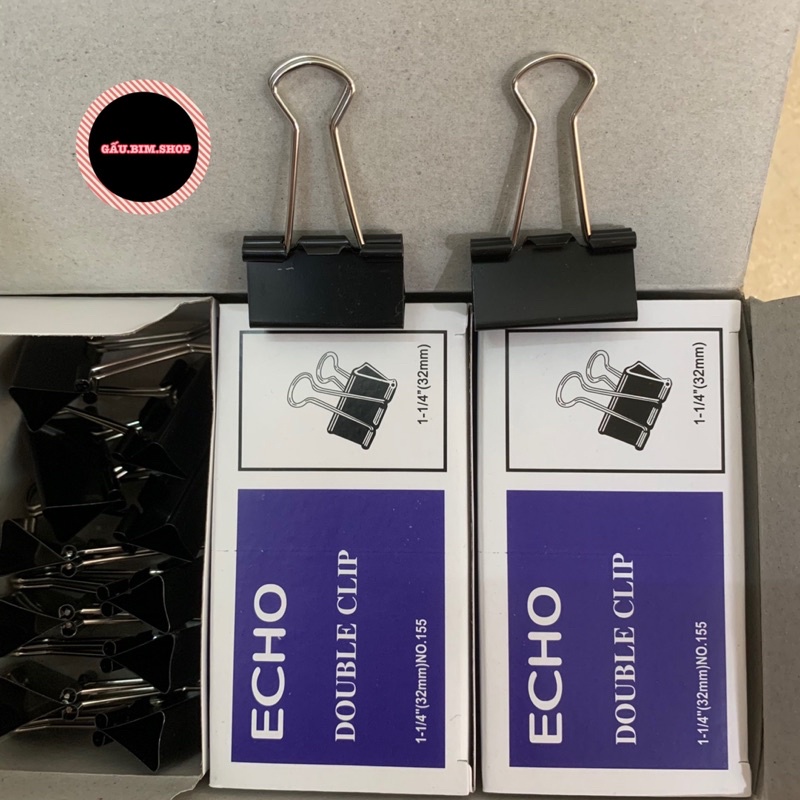 [Giá Sỉ] Kẹp sắt đen văn phòng các kích cỡ