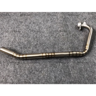 Cổ pô inox 304 hàn pô zin satria raider from dài