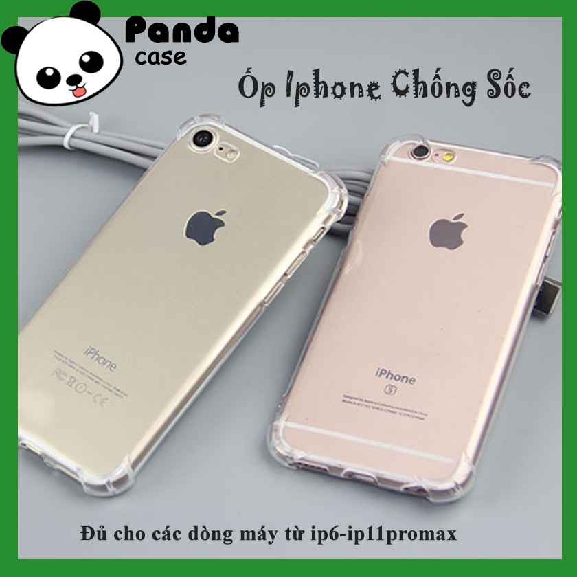 Ốp Lưng Iphone Silicon Chống Sốc Trong Suốt 5/5s/6/6plus/6s/6s plus/6/7/7plus/8/8plus/x/xs/xs max/11/11 pro/11 promax