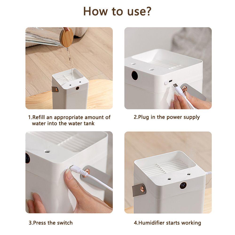 LAKAMIER Máy khuếch tán tinh dầu Tạo Độ Ẩm Không Khí