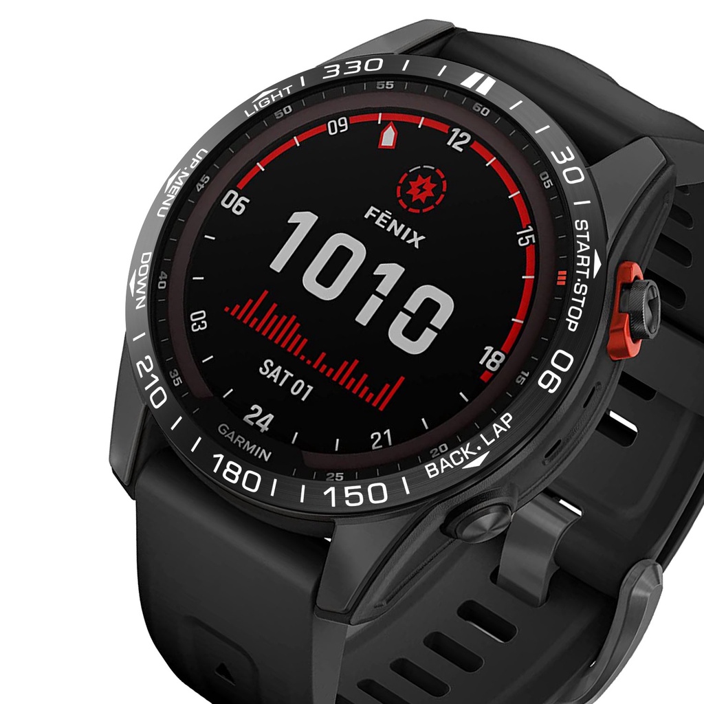 Ốp Viền Kim Loại Bảo Vệ Mặt Đồng Hồ Thông Minh Garmin Fenix 7 7S