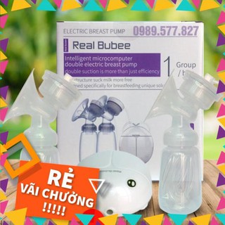Máy hút sữa điện đôi Real bubee