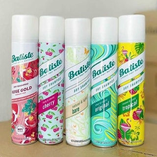 Dầu Gội Khô Batiste Dry Shampoo 200ml Hết Bết Dính Tóc Bồng Bềnh Tức Thì 200ml