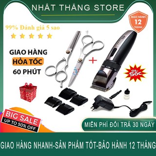 Tông đơ cắt tóc hàn quốc Codol 531 tặng bộ kéo cắt tỉa tiện dụng cho gia đình💥(HÀNG FULLBOX - BH 12 THÁNG)💥