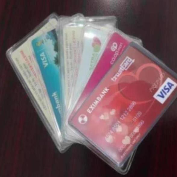 Túi Đựng Căn Cước Công Dân Chứng Minh Thư Thẻ ATM Card Visit Bằng Lái Xe