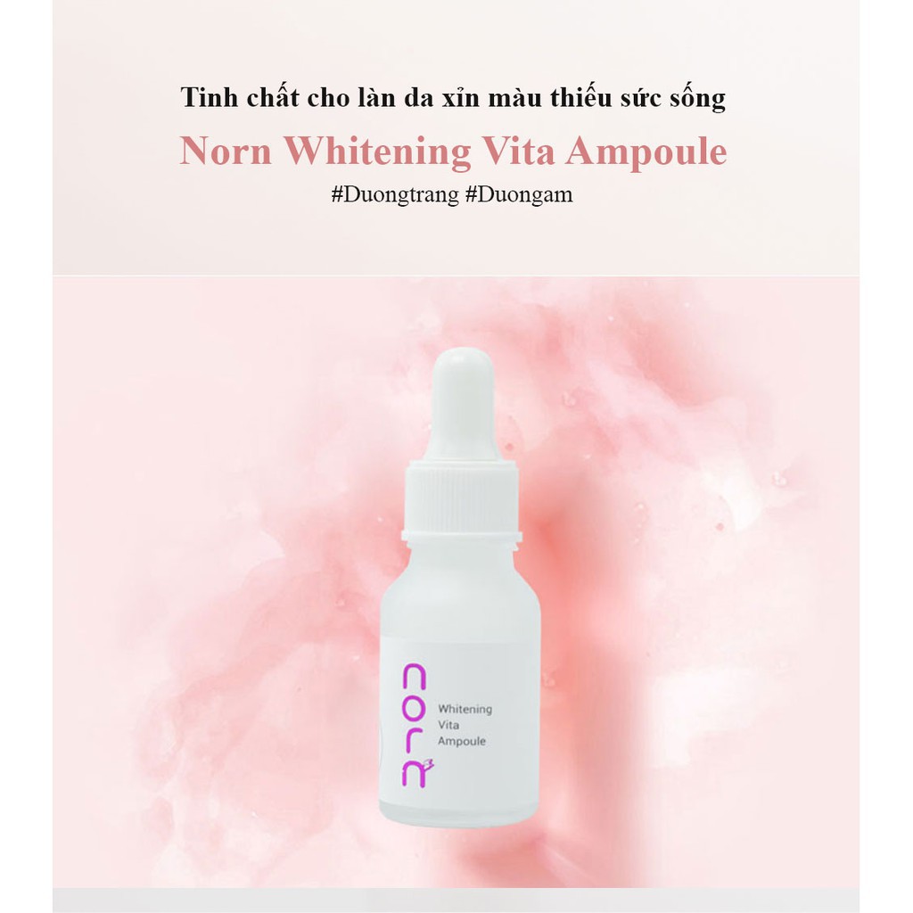 [THANH LÝ CHÍNH HÃNG] TINH CHẤT DƯỠNG TRẮNG, NGỪA MỤN, CHỐNG LÃO HÓA NORN TIME REVOLUTION GOLD AMPOULE