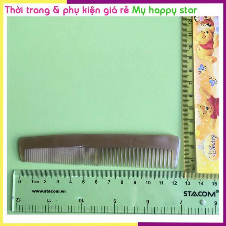 Lược chải tóc sừng bò châu Phi (L31 Nam 2 răng nhỏ)