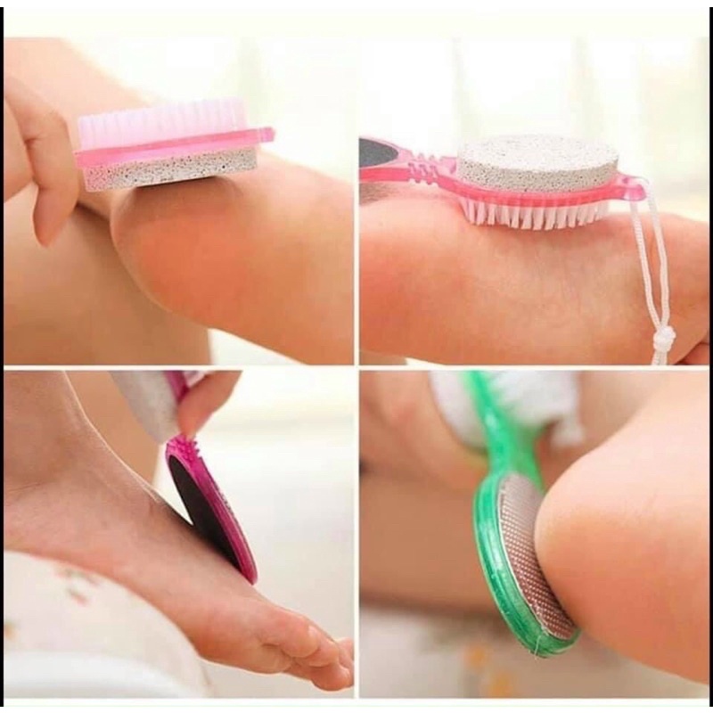 Bàn chải chà gót, tẩy tế bào chết 4in1