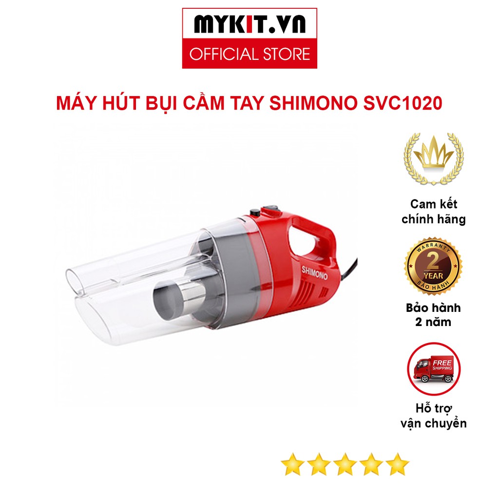 [Hàng Chính Hãng] MÁY HÚT BỤI CẦM TAY SHIMONO SVC 1020 - MYKIT.VN