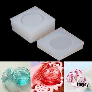 1 Bộ Khuôn Tròn Bằng Silicone Làm Trang Sức