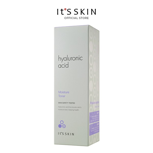 Nước hoa hồng dưỡng ẩm sâu cho da It's Skin Hyaluronic Acid Moisture Toner 150ml