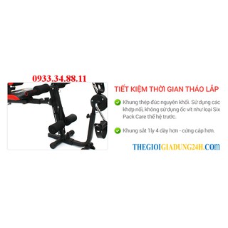 máy tập six packe có đạp chân