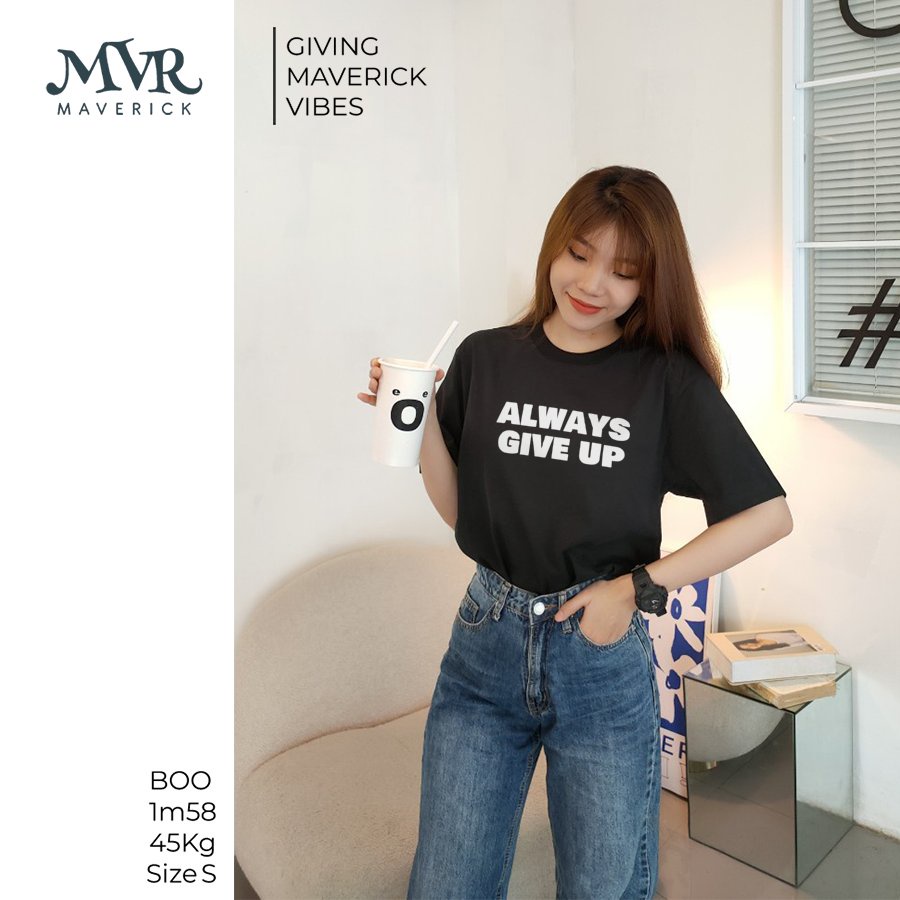 Áo thun nữ form rộng Cotton thoáng mát luôn luôn từ bỏ MVR KK3919