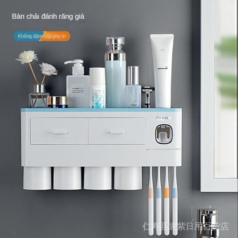 Giá Đỡ Bàn Chải Đánh Răng Không Cần Khoan