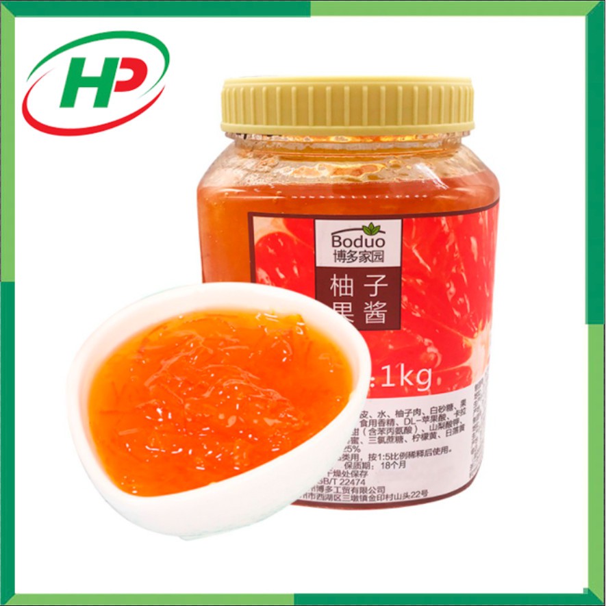 Mứt Bưởi hồng BODUO 1Kg - SP000841