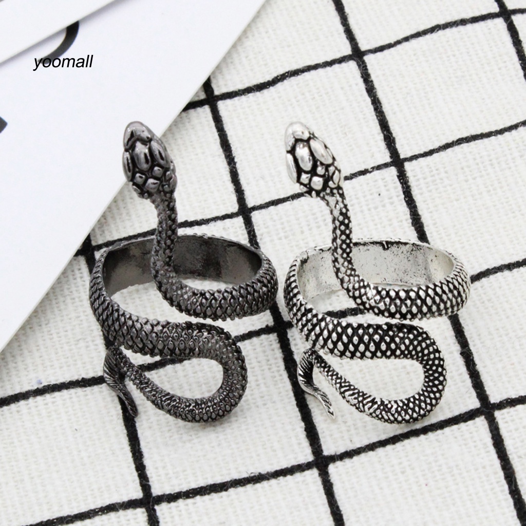 / Yo / Nhẫn Hở Bằng Hợp Kim Phong Cách Retro Cho Cuộc Sống Hàng Ngày