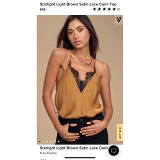 Áo 2 dây lụa Free People