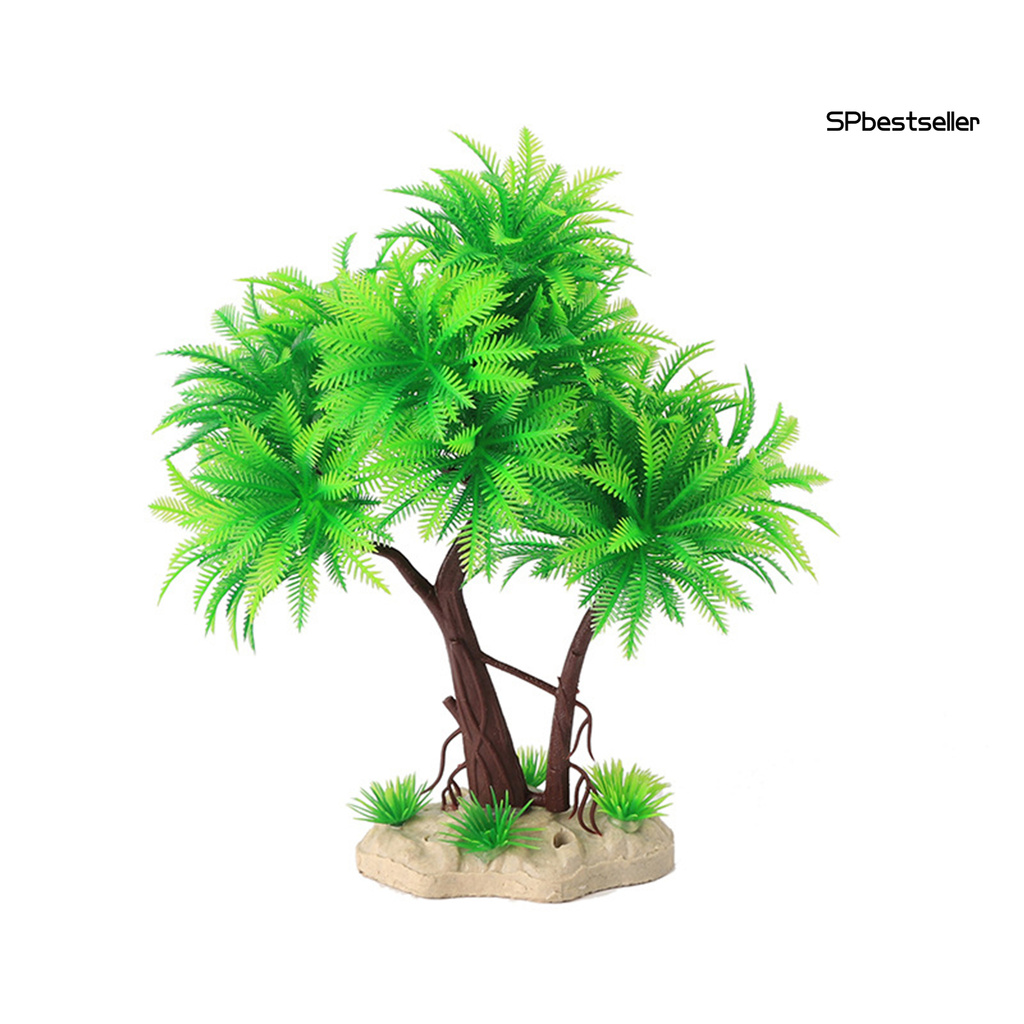 Cây Giả Bằng Nhựa Dùng Trang Trí Bể Cá Độc Đáo