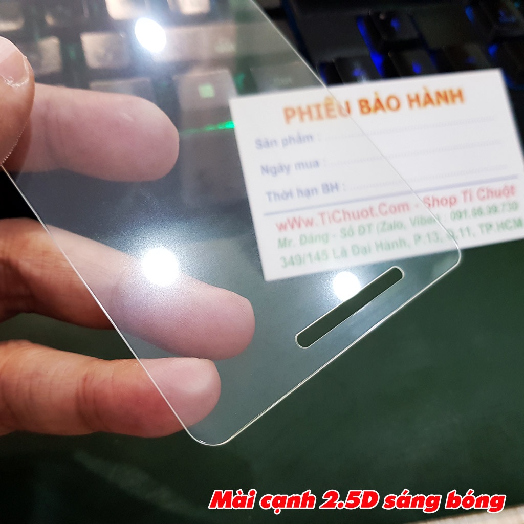 [Ảnh Thật] Kính CL NOKIA 2.1 màn 5.5&quot; Cường Lực mài cạnh 2.5D 9H-0.26mm