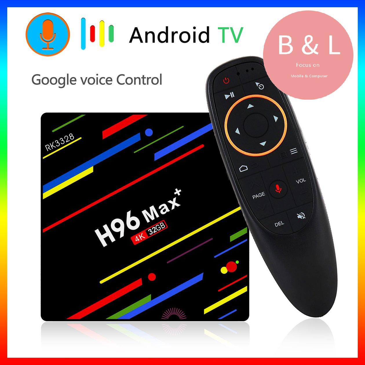 Hộp Tv H96Max + Tv Box Quad Core 4 + 32g Hỗ Trợ Hdmi-Compatible