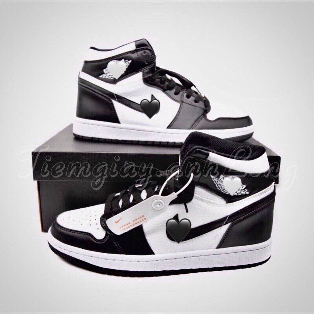 Giày jordan cổ cao đen trắng, giày thể thao nam nữ panda, Giày sneaker nam nữ ( FULL BOX BILL) | BigBuy360 - bigbuy360.vn